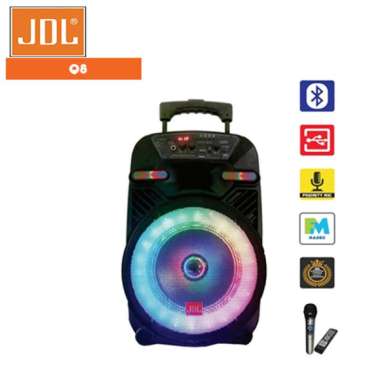 JDL Q8 MEETING SPEAKER BLUETOOTH hitam