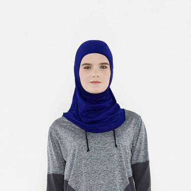 CoreNation Active Safira Hijab Biru - S