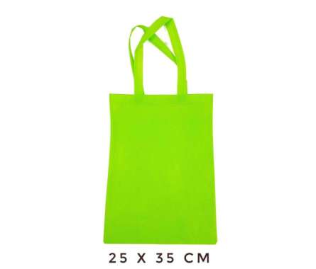 Spunbond bag/ Tas Spunbond/ Spunbond/ Goodie Bag/ TS2535 yellow green