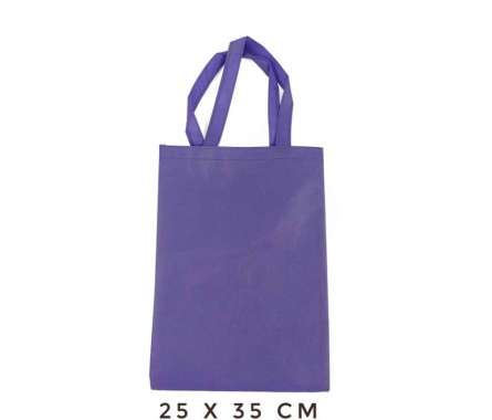 Spunbond bag/ Tas Spunbond/ Spunbond/ Goodie Bag/ TS2535 purple