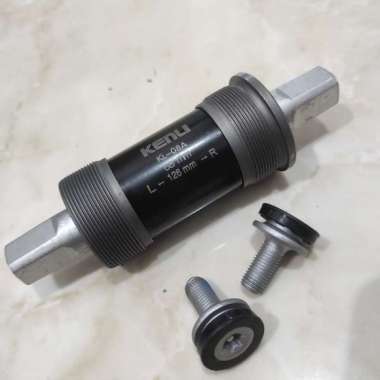 BB KENLI BOTTOM BRACKET AS TENGAH CRANK MODEL KOTAK PANJANG 126MM ATAU 126 MM BEARING
