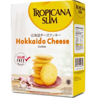 Promo Harga Tropicana Slim Cookies Hokkaido Cheese 100 gr - Blibli