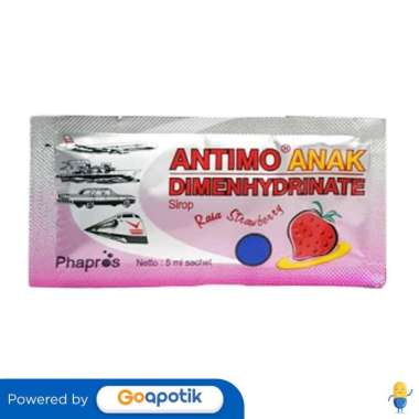ANTIMO ANAK RASA STRAWBERRY 5 ML SACHET