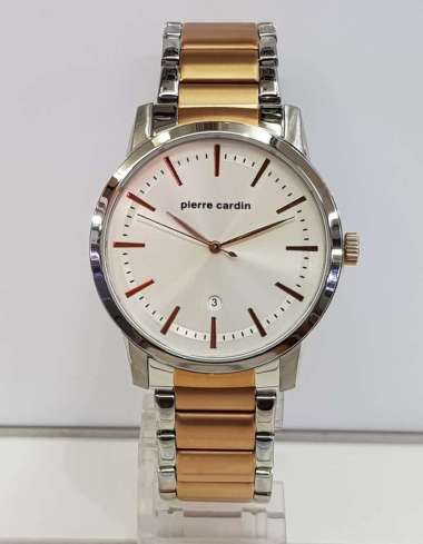 Pierre Cardin PC901861F05 Alfort Homme Jam Tangan Pria Stainless Steel Silver Rosegold