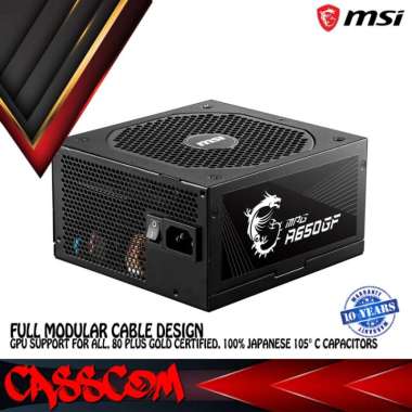 MSI MPG A650GF Power Supply