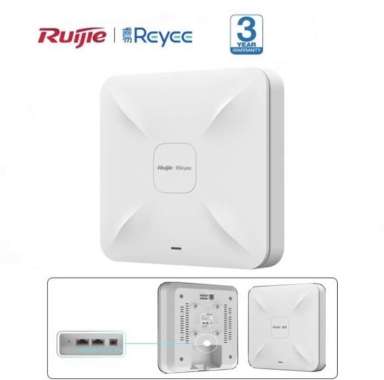 RUIJIE RG-RAP2200E & RG-E-120GE INDOOR CEILING ACCESS POINT AC1300 POE ADAPTER Putih