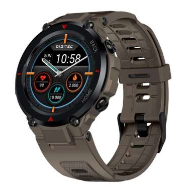 DIGITEC OCTAFIT SMARTWATCH BROWN CH