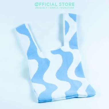 USS Tas Vacay Tote Bag Viral Thailand Seoul Blue