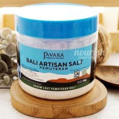JAVARA Bali Artisan Sea Salt Pemuteran - Fleur De Sel Sea Salt 300gr