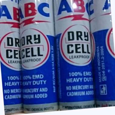 ( ISI 4 PCS ) ABC Batrei Kecil ( Batu Baterai ABC )