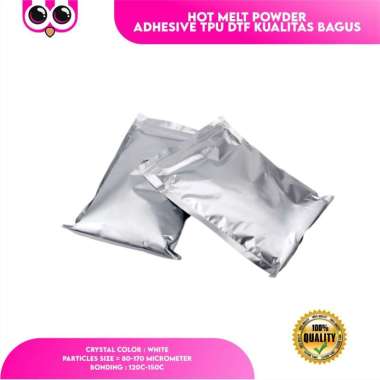 Hot melt powder adhesive TPU DTF kualitas bagus