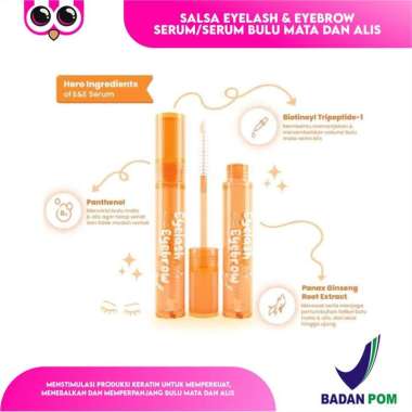 SALSA EYELASH & EYEBROW SERUM / SERUM BULU MATA DAN ALIS