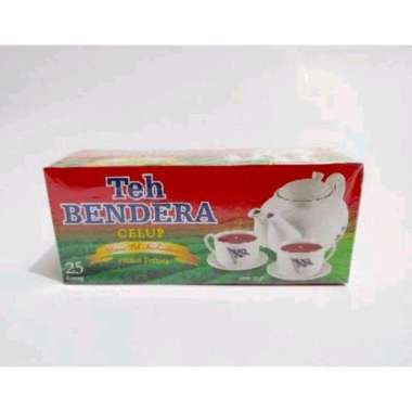 teh celup kotak bendera