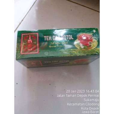 teh celup kotak teh botol hijau