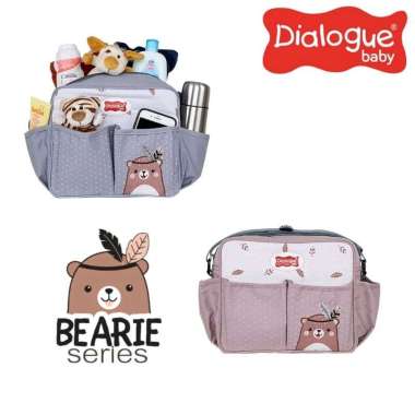 Dialogue Baby Tas Bayi Kecil Bearie Series Pink
