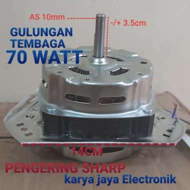 DINAMO PENGERING MESIN CUCI SHARP(KAWAT TEMBAGA)