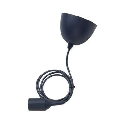 Set Kabel Untuk Bohlam Lampu 1.8 Meter Ikea Gravacka BIRU TUA