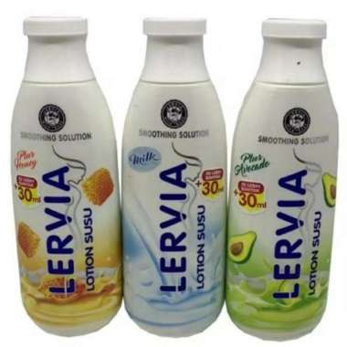 Lervia Lotion Susu All Variant 200 ml | Lotion Lervia Susu 200 ml