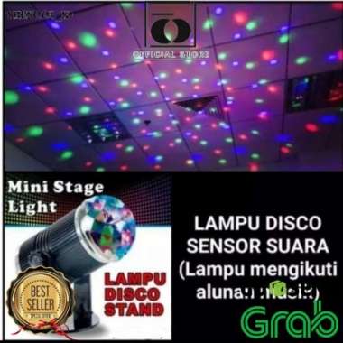 Light Rainbow Led / Lampu Canggih Dengan Sensor Musik Tf