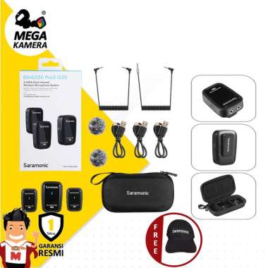 Saramonic Blink500 / Blink 500 ProX Q20 2 Channel Wireless Microphone