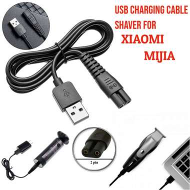 Kabel Adapter Charger Usb Xiaomi Mijia Alat Cukur Elektrik Shaver