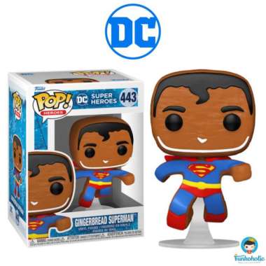 Funko POP! Heroes DC Comics Holiday Gingerbread Superman Christmas 443