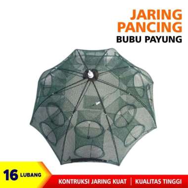 Perangkap Ikan Jaring Ikan Jebakan ikan Udang Bubu Ikan 16 Lubang