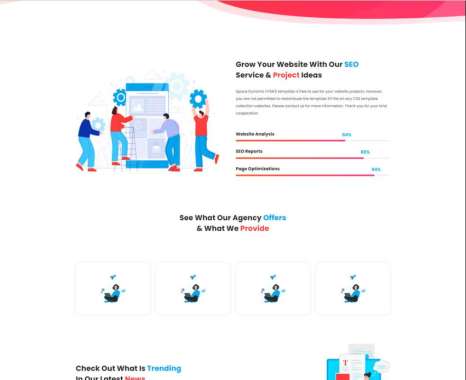 Website Landing Page Digital Marketing