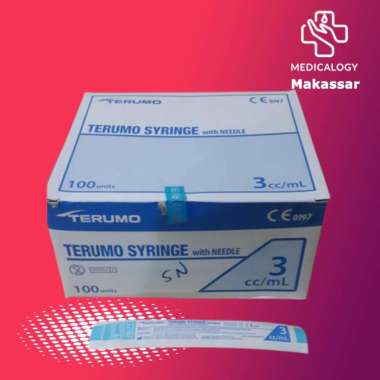 Terumo Spuit 3 cc Tanpa Needle Per Box isi 100 pcs