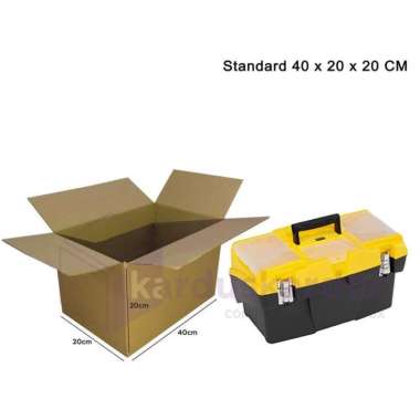 KARDUS | BOX | KARTON PACKING (40 x 20 x 20 ) POLOS BARU