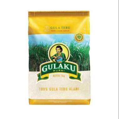 GULAKU - GULAKU 1 Kg - GULAKU KUNING - GULAKU HIJAU GULA PASIR X 3 Pcs