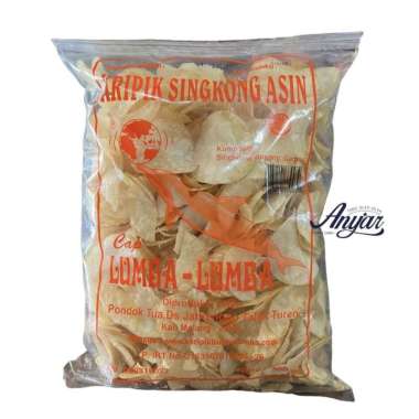 Keripik Singkong Asin Cap Lumba-Lumba