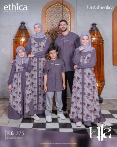ELFA 275 GRAPE SHAKEN ETHICA ORIGINAL GAMIS KAGUMI 277 KAHFI 249 KAGUMI KIDS 132 KAHFI KIDS 179 SARI