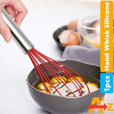 Better beater dan silicone hand whisk silikon alat kocok pengocok telur baking manual otomatis prakt