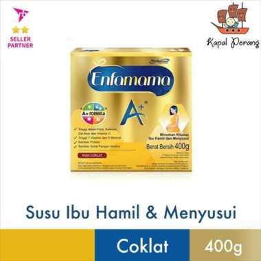 Promo Harga ENFAMAMA Susu Ibu Hamil & Menyusui Coklat 400 gr - Blibli