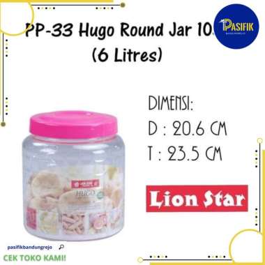 TOPLES HUGO JAR 6LTR LION STAR kotak