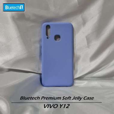 Bluetech Premium Soft Jelly Case VIVO Y12 ungu