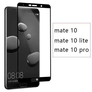 TEMPERED GLASS WARNA HUAWEI MATE 10 PRO FULL COVER