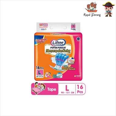 Lifree Popok Dewasa L16+1 Orange