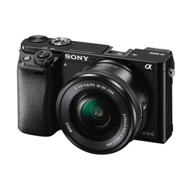 Sony Alpha A6000L Kit Lens 16-50mm + E 35mm Black