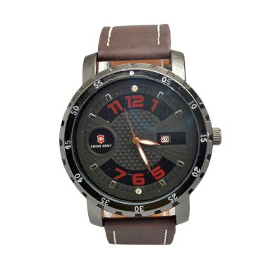 Swiss Army SA008DBB Casual Jam Tangan Pria - Black