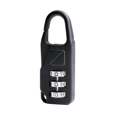 Travel Blue 034 Alloy Gembok Kombinasi Angka - Black
