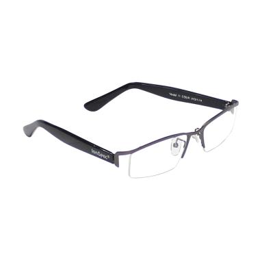 Akrilik IonSpec Titanium Kacamata Kesehatan - Hitam
