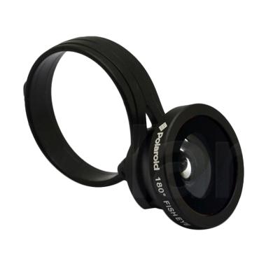 Polaroid Lensa Smartphone 180 Fisheye Lens - Hitam