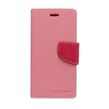 Mercury Fancy Diary Casing for Oppo N1 Mini N5111 - Pink Magenta