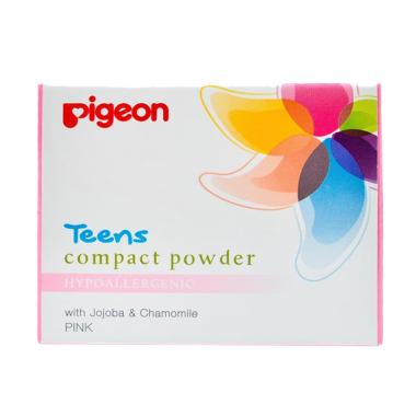 Pigeon Teens Compact Powder Hypoallergenic - Pink