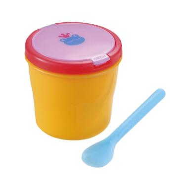 Richell Baby's Lunch Box Set Peralatan Makan Bayi [150 mL]