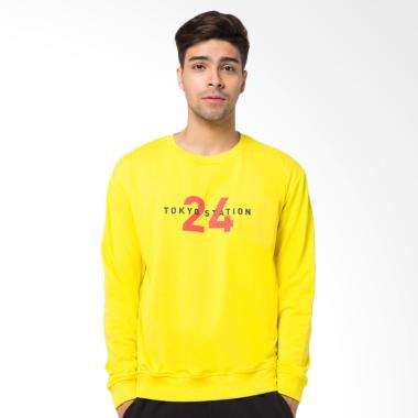 Ryusei Tokyo Station Sweater Pria - Yellow