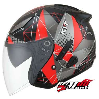 Daftar Harga Helm Kyt Half Face Merah Kyt Terbaru Februari 2021 Terupdate Blibli