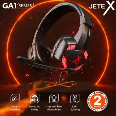 Headphone | Headseat Gaming JETE-X GA1 Series HITAM